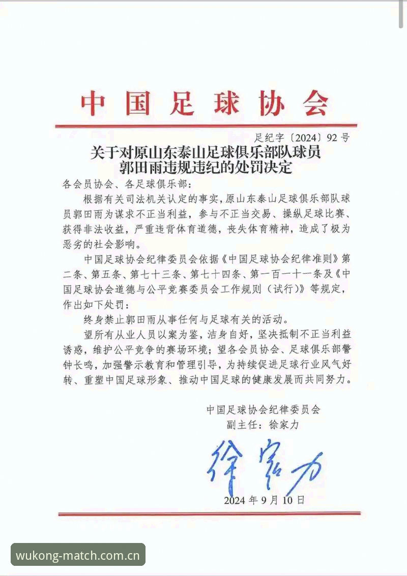 中国足协第三批禁足名单最新动态：65人受罚，行业整顿进入深水区
